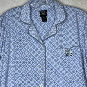 Vintage Laura‎ Ashley Pajama Shirt thumbnail 2