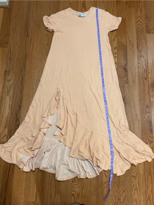Free People Beach Havana Tee Shirt Maxi Dress Size Small thumbnail 6