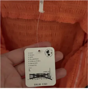 Free People Orange Dress Midi thumbnail 3