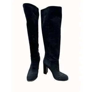Sam Edelman women’s black leather OTK boots size 7.5m SKU 6277 thumbnail 2