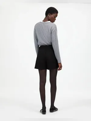 Madewell Easy Pleated Trouser Shorts Size 2 thumbnail 3