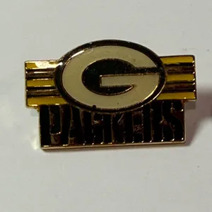 Green Bay Packers Vintage Enamel Lapel Pin | Peter David Inc. | 1993 thumbnail 1