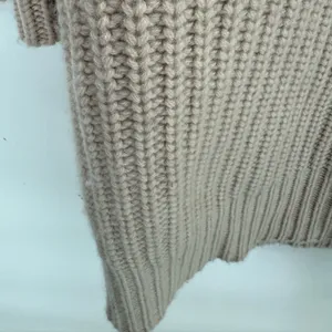 Rails Nicole Lace Wool Cashmere‎ Sweater Dress Revolve Cream Tan size small thumbnail 6