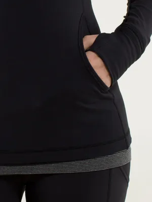 Lululemon Star Runner Long-Sleeve Black Half-Zip Athletic Top thumbnail 9