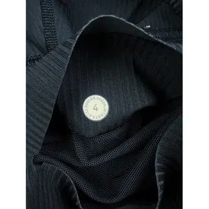 Lululemon‎ Base Pace 8" High-Rise Ribbed Black Shorts Nulux Size 4 thumbnail 8