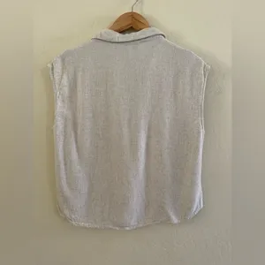 Women's Cream Sleeveless Top thumbnail 4