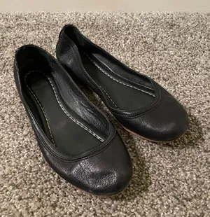 Frye Carson Leather Ballet Flats thumbnail 2