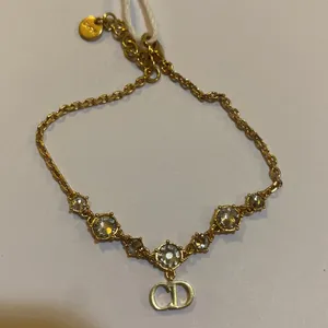 Christian Dior Clair D Lune Bracelet Gold-Finish Metal and Silver-Tone Crystals thumbnail 6