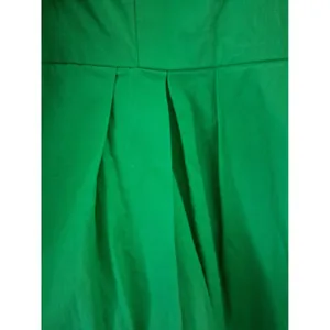 J. by J. Crew Sleeveless Wrap-top Pleaded dress In Kelly Green Front Tie Size 2 thumbnail 9