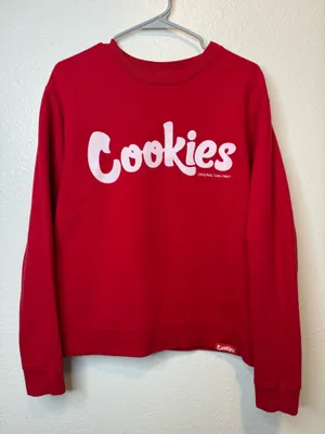 Cookies Red Original Thin Mint Crewneck Sweatshirt Size Small Unisex Streetwear thumbnail 1