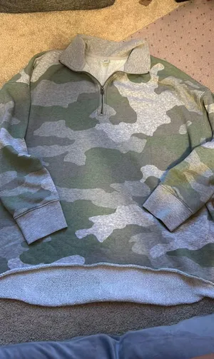 Aerie Quarter Zip Crewneck thumbnail 2