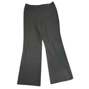 Ann Taylor‎ Signature Dark Gray Wide Leg Dress Pants Business Office 4 Petite thumbnail 2
