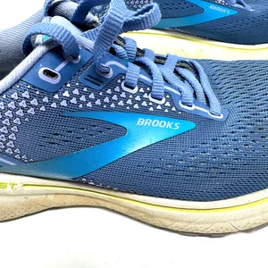 Brooks Ghost 14 womens size 7.5‎ B 1203561B456 12829 Blue ocean running sneakers thumbnail 6