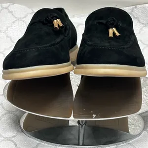 Guess Black Leather Aryana Suede Slip On Loafers Women’s Size 9M thumbnail 7