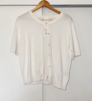 H&M Sweater Top Short Sleeve thumbnail 1