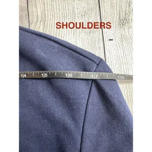 Figs Women’s Scrub Top Crew Neck Sweater, XS Navy Blue thumbnail 10
