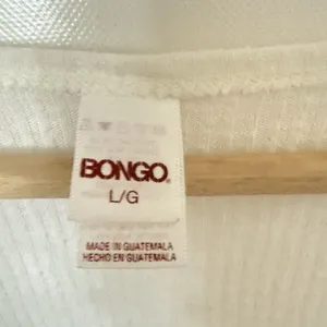 Bongo Cardigan Cropped Button Cream Long Sleeve Preppy Grunge Sweater Top Lg thumbnail 3