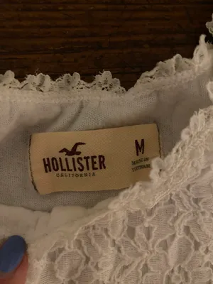 Hollister White Tank Top thumbnail 3