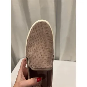 UGG Suede Leather Women‎ Size 9 Dusty Rose Pink Flat Slip On Shoes thumbnail 6