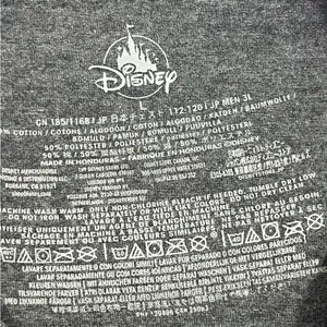 Disney Boo Crew Halloween Short Sleeve Tee W/Goofy & Gang Unisex L Gray Fun Time thumbnail 4