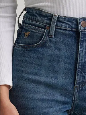 Wrangler’s High Rise Rodeo Bootcut Riding Jeans thumbnail 5
