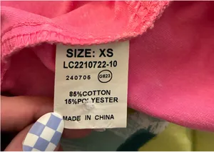 Pink Denim Dress Size XS thumbnail 4
