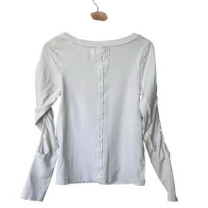 Free People We the Free M Daisy Chain Cuff Cut Out Twisted Detailed Sleeves Top thumbnail 3