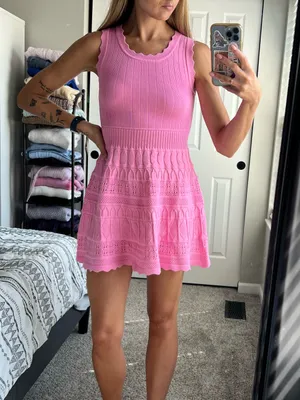 Willow & Wind Knit Fit & Flare Dress thumbnail 1