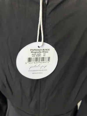 Petal & Pup Magnolia Dress High Low Black thumbnail 9