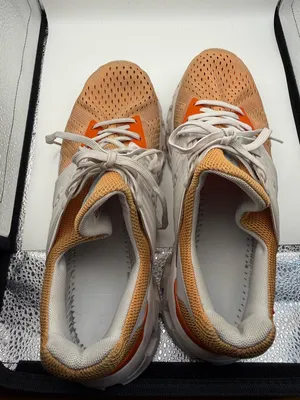 On Running Cloudswift Athletic Running Shoes Copper/Frost Orange Sneaker W10 thumbnail 8