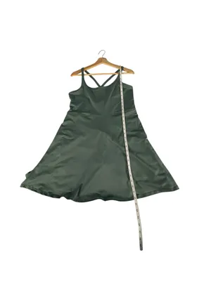 Z by Zella Outscore 2.0 Active Dress Green Built In Shorts Tennis Pickleball L thumbnail 9