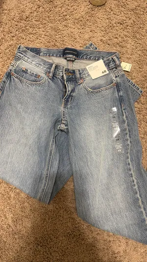 Aeropostale super low rise baggy jeans thumbnail 3