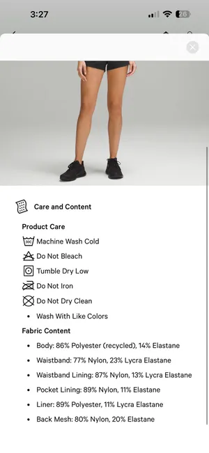 Lululemon Speed Up 2.5" Low-Rise Shorts thumbnail 10