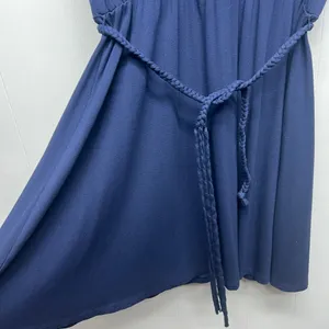 Old Navy Womens Dress Large Embroidered Flutter Sleeve Midi Stretch Boho Western thumbnail 7