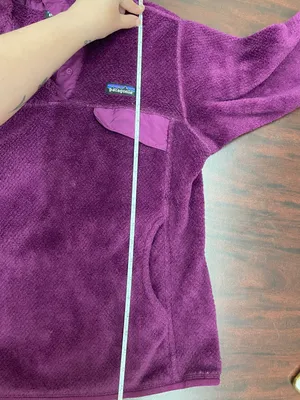 Patagonia Purple Polartec Fleece Re-Tool Snap-T Pullover Jacket Size Medium thumbnail 14