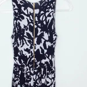 Milly For Design Nation Blue and White Floral Sleeveless Maxi Dress‎ Womens XS thumbnail 9