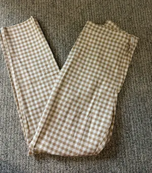 Princess Polly Gingham Pants  thumbnail 1
