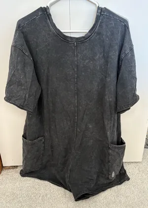 Free People Romper Black thumbnail 1