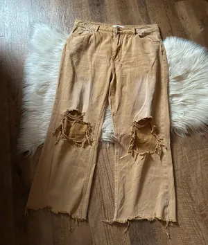 VERVET Kiss Of California High Rise 90’s Vintage Crop Flare Jeans thumbnail 4