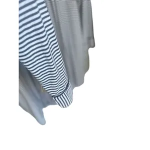 UGG Women’s Black / White Stripe Robe Kimono Size L thumbnail 7