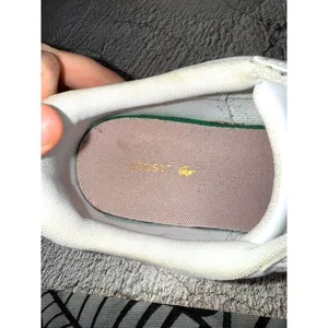 LACOSTE Hydez Sneaker In All White Leather Women's Size US 7.5 119-2-P SFA thumbnail 7