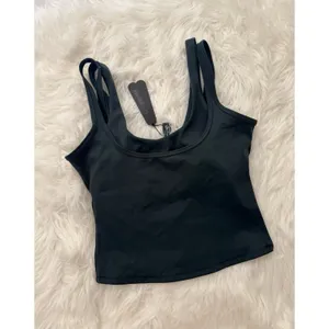 Nike Skims Matte Double Strap Scoop Tank Dark Teal Size Small thumbnail 5