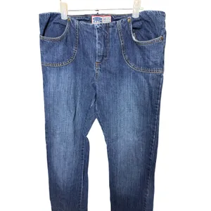 Old Navy Blue Jeans Womens Medium Wash Straight Leg Mid Rise Denim Pants thumbnail 2