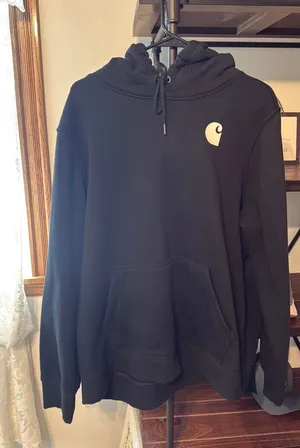 Black Carhartt Sweatshirt Hoodie thumbnail 1