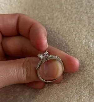 ring band sterling silver 925 beautiful unique size 8.5 thumbnail 1