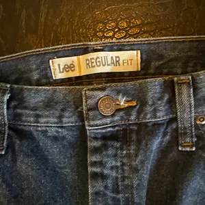 Lee Jeans Vintage 90s Mens 40x30 Dark Wash Regular Fit Straight Leg thumbnail 6