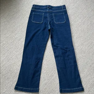 Classic Women's Dark Blue High Rise Straight-Leg Jeans thumbnail 6