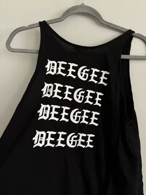 Delta Gamma Tank Black thumbnail 2