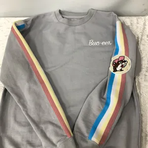 Buc-ee’s Striped crew neck sweater Sweatshirt Size small thumbnail 7