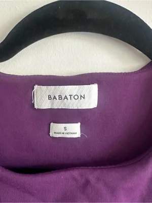Aritzia | Babaton Eggplant Purple Sleeveless Bodysuit thumbnail 3